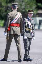 King Felipe And Princess Leonor At Military Ceremony - Spain