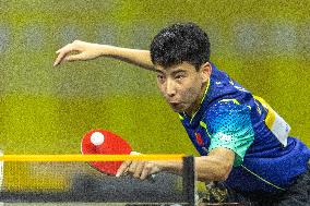 (SP)CHINA-CHONGQING-TABEL TENNIS-ASIAN YOUTH CHAMPIONSHIPS-BOY'S SINGLES
