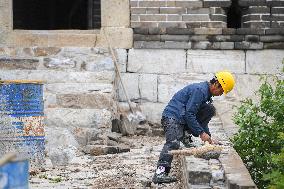 CHINA-BEIJING-GREAT WALL-RESTORATION (CN)