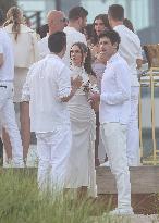 Celebs At Michael Rubin's White Party - The Hamptons