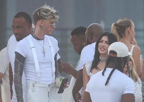 Celebs At Michael Rubin's White Party - The Hamptons