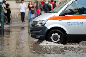Failure Of The Water Supply Network In Krakow