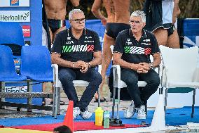 International waterpolo match - Sardinia Cup - Spain vs Italy