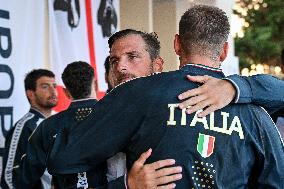 International waterpolo match - Sardinia Cup - Spain vs Italy