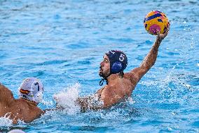 International waterpolo match - Sardinia Cup - Spain vs Italy