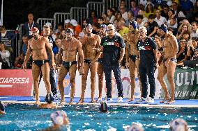 International waterpolo match - Sardinia Cup - Spain vs Italy