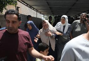 MIDEAST-JENIN-KILLED PALESTINIAN-MOURNING