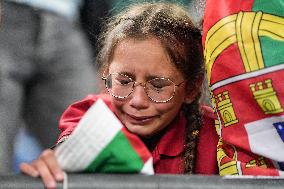 (SP)GERMANY-HAMBURG-FOOTBALL-EURO 2024-QUARTER FINAL-PORTUGAL VS FRANCE