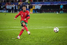 (SP)GERMANY-HAMBURG-FOOTBALL-EURO 2024-QUARTER FINAL-PORTUGAL VS FRANCE