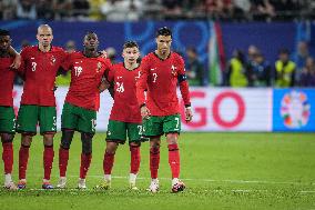 (SP)GERMANY-HAMBURG-FOOTBALL-EURO 2024-QUARTER FINAL-PORTUGAL VS FRANCE