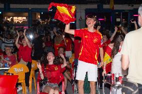 (SP)SPAIN-MADRID-FOOTBALL-EURO 2024-SPAIN VS GERMANY-FANS