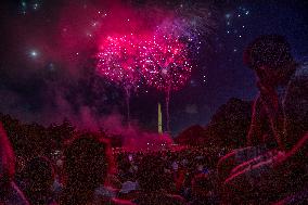 Fourth Of July Fireworks In Washington, D.C. Celebrate Nation's Founding