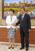 Japanese Foreign Minister Kamikawa in Cambodia
