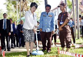 Japan Foreign Minister Kamikawa in Cambodia