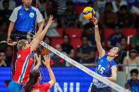 (SP)PHILIPPINES-MANILA-VOLLEYBALL-FIVB WOMEN'S CHALLENGER CUP 2024-CZECH REPUBLIC VS VIETNAM