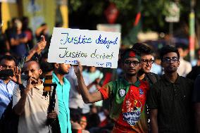 Students Protest - Dhaka