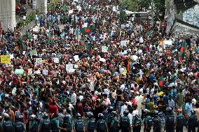 Students Protest - Dhaka