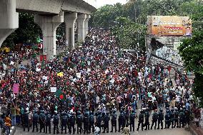 Students Protest - Dhaka