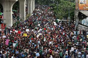 Students Protest - Dhaka