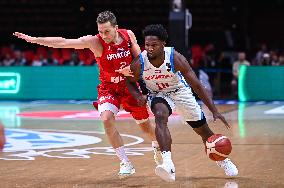 International Basketball match - Dominican Republic vs Croatia - Semi Finals, FIBA Olympic Qualifying Tournaments