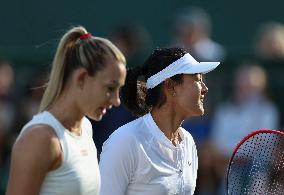 (SP)BRITAIN-LONDON-TENNIS-WIMBLEDON-WOMEN'S DOUBLES