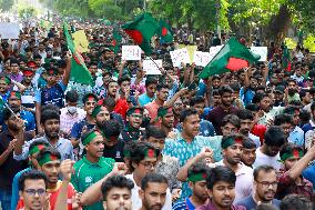 Students Protest Quota System In Government Jobs - Dhaka