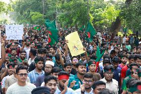 Students Protest Quota System In Government Jobs - Dhaka