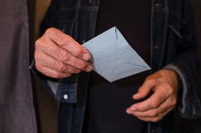 French Voters Head To Polls - Montauban