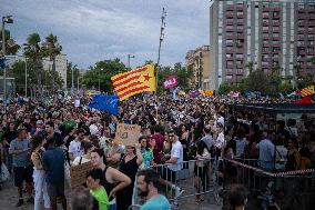 Residents Protest Against Mass Tourism - Barcelona