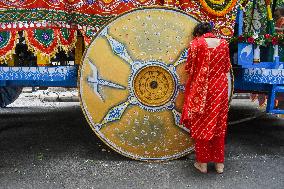 Rathayatra Festival Celebration In India.