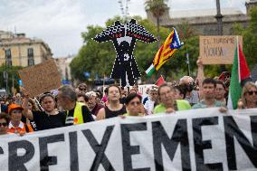 Residents Protest Against Mass Tourism - Barcelona