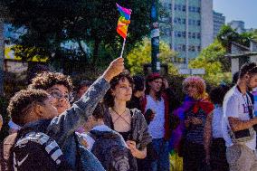 25° LGBTQIA+ March Pride In Lisbon, Portugal.