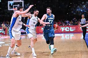 Greece v Slovenia - FIBA Olympic Qualifying Tournament