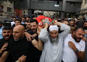 MIDEAST-WEST BANK-RAMALLAH-FUNERAL