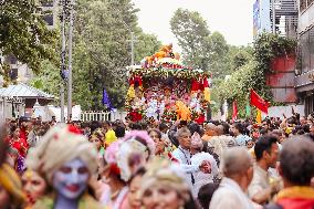 Jagannath Chariot Procession In Nepal