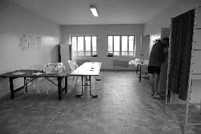 Rural Village Polling Station - France