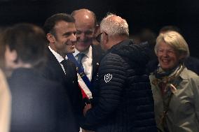 Emmanuel And Brigitte Macron Leaving Polling Station - Le Touquet