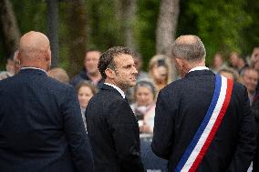 Emmanuel Macron And Brigitte Macron At The Polling Station - Le Touquet