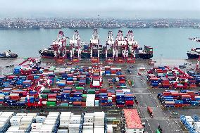 Foreign Trade Container Terminal of Qingdao Port