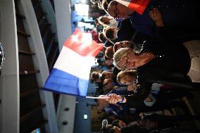 Rassemblement National Parliamentary Election 2nd round evening - Paris Rassemblement National Parliamentary Election 2nd round