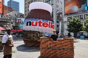 Nutella Hot Air Balloon In Toronto