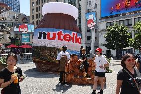 Nutella Hot Air Balloon In Toronto