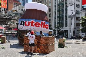 Nutella Hot Air Balloon In Toronto