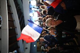 Rassemblement National Parliamentary Election 2nd round evening - Paris Rassemblement National Parliamentary Election 2nd round