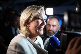 Rassemblement National Parliamentary Election 2nd round evening - Paris