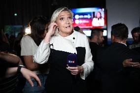 Rassemblement National Parliamentary Election 2nd round evening - Paris