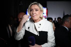 Rassemblement National Parliamentary Election 2nd round evening - Paris
