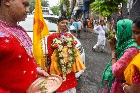 53rd Kolkata ISCKON Rathayatra 2024.