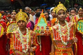 53rd Kolkata ISCKON Rathayatra 2024.