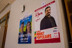 French Community In Lisbon, Portugal, Go To Vote For The Elections Legislatives At France In 2nd Round.